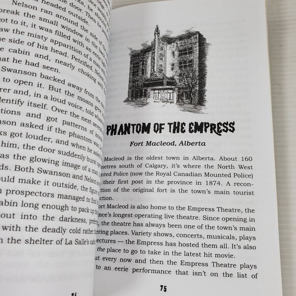 Haunted Canada by Pat Hancock True Ghost Stories Scholastic Canada 2003 Paperbac - Picture 14 of 16